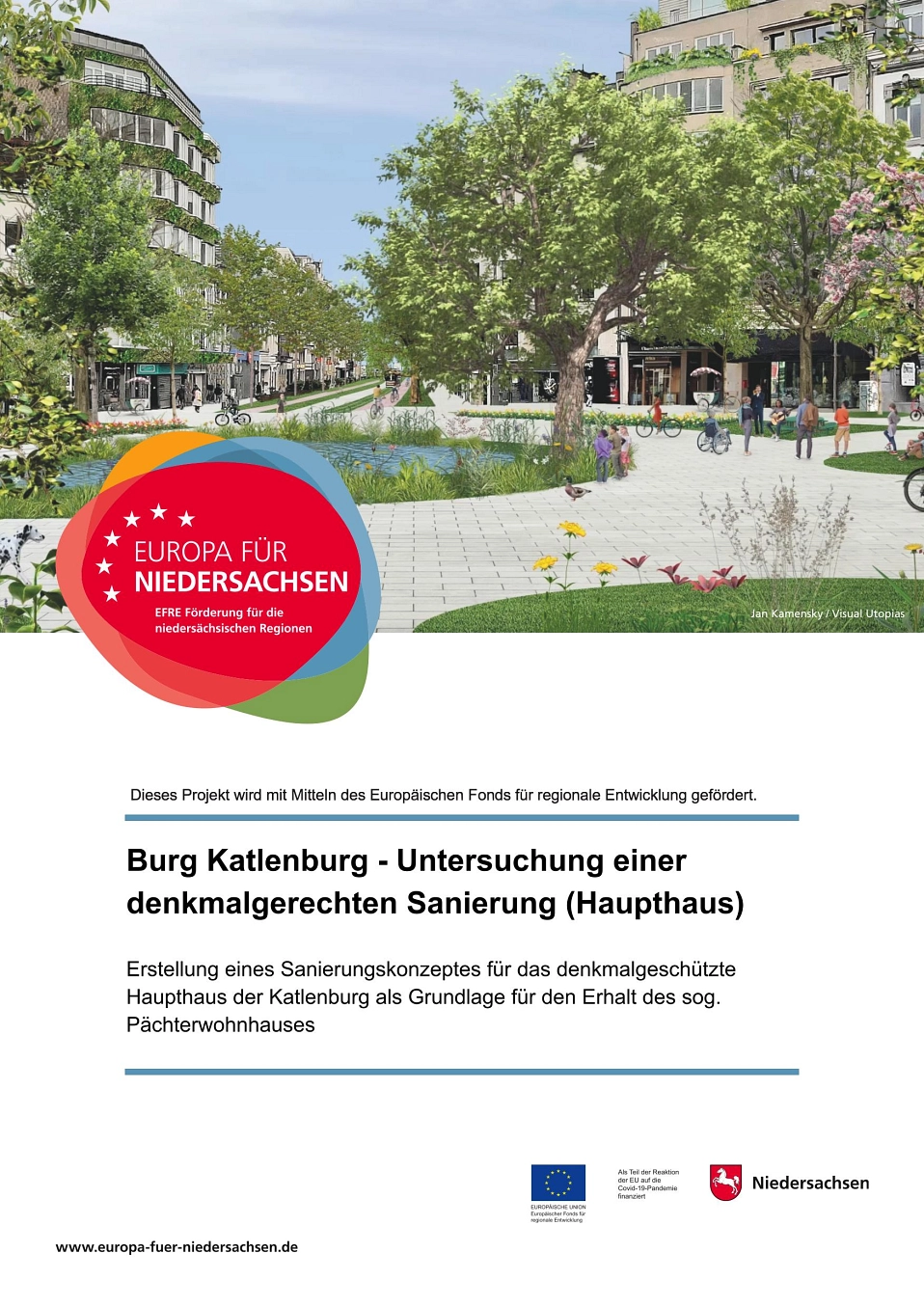 Plakat Burg Katlenburg - Untersuchung einer denkmalgerechten Sanierung (Haupthaus)&nbsp;&copy;&nbsp;Europäische Union